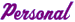 Personal